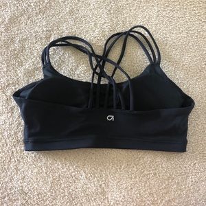 Strappy Black GapFit Sports Bra